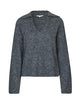 MBYM - Ubika-M Sunday Knit pullover Charcoal Melange - 58019078