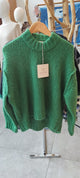 Phisique du role - pullover green knit - 24W304