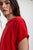 Ottod'Ame - T-Shirt Rachelle Red cotton - DM8090