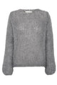 InWear - JetraIW Pullover Granite Melange mohair - 30109619